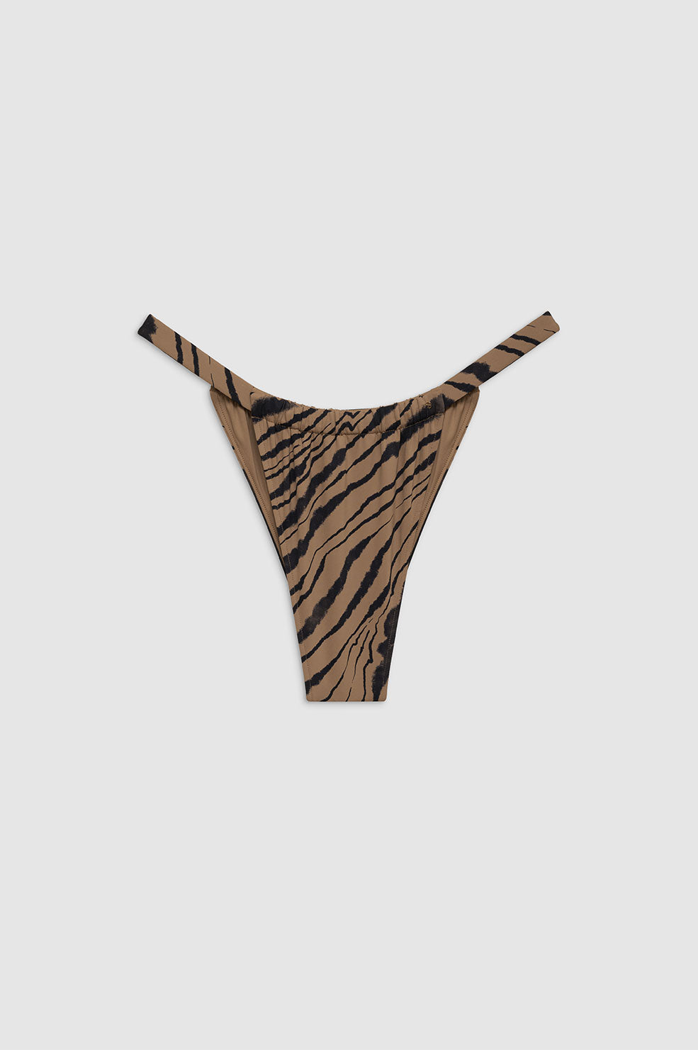 ANINE BING Milani Bikini Bottom in Tiger Shell Print